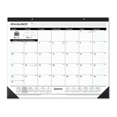 At-A-Glance AT-A-GLANCE Ruled Desk Pad, 24 x 19, 2022 SK3000